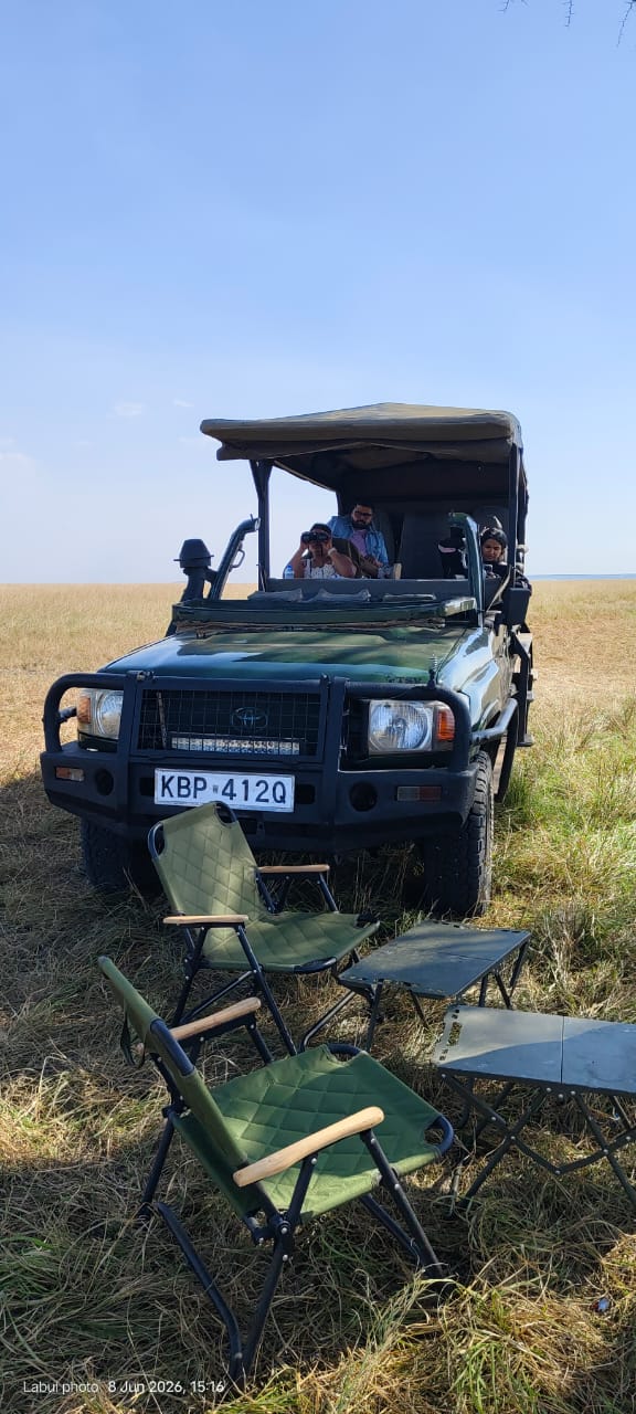 Game drive experience with Labui Maasaimara Safaris